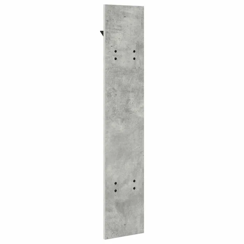 Prikabinamas paltas su saugykla Betono pilka 20 x 1,5 x 100 cm