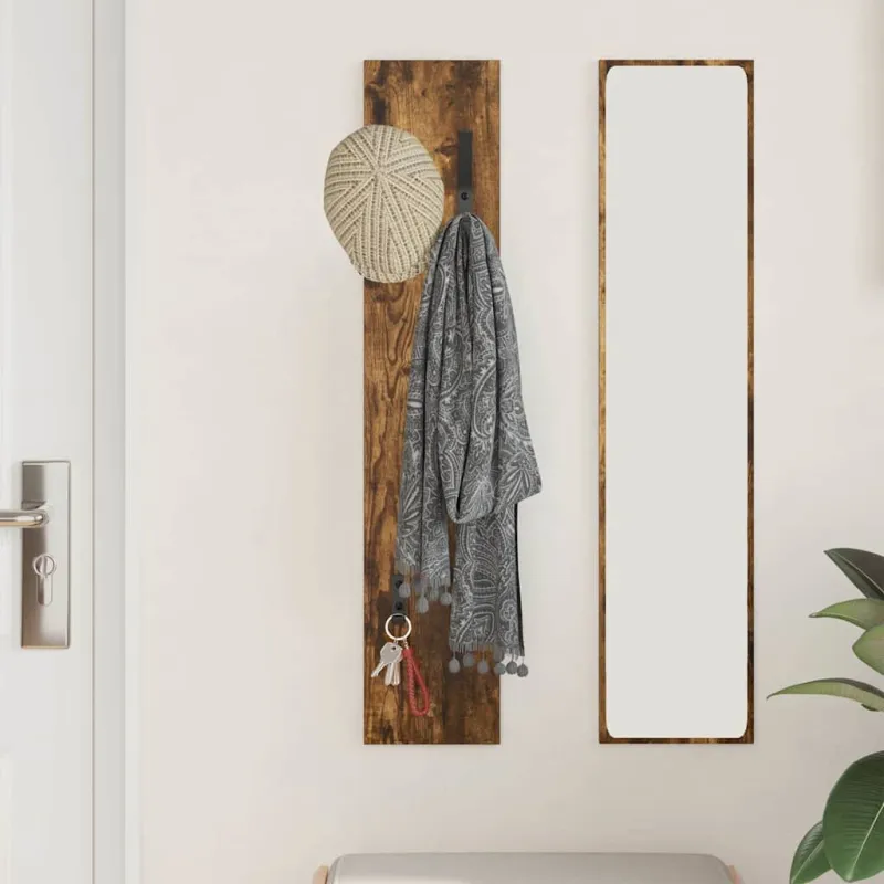 Prikabinamas paltas Rūkyta ąžuolas 20 x 1,5 x 100 cm