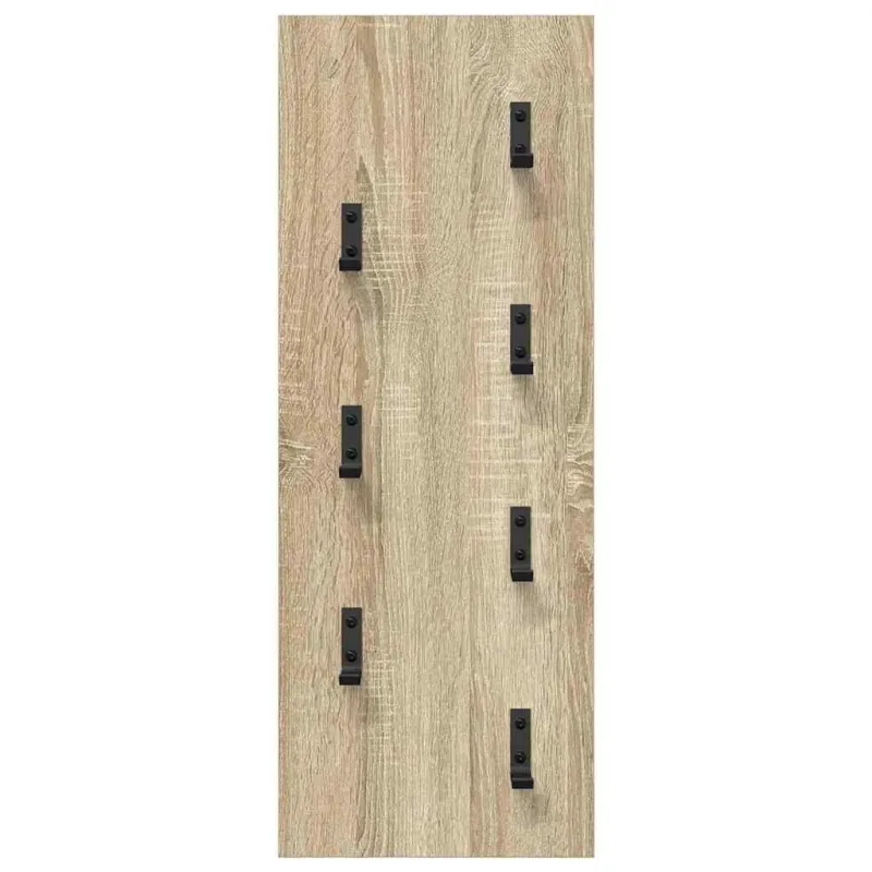 Prikabinamas paltas su saugykla Sonoma ąžuolas 30 x 1,5 x 80 cm