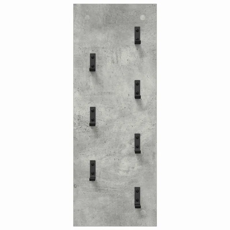 Prikabinamas paltas su saugykla Betono pilka 30 x 1,5 x 80 cm