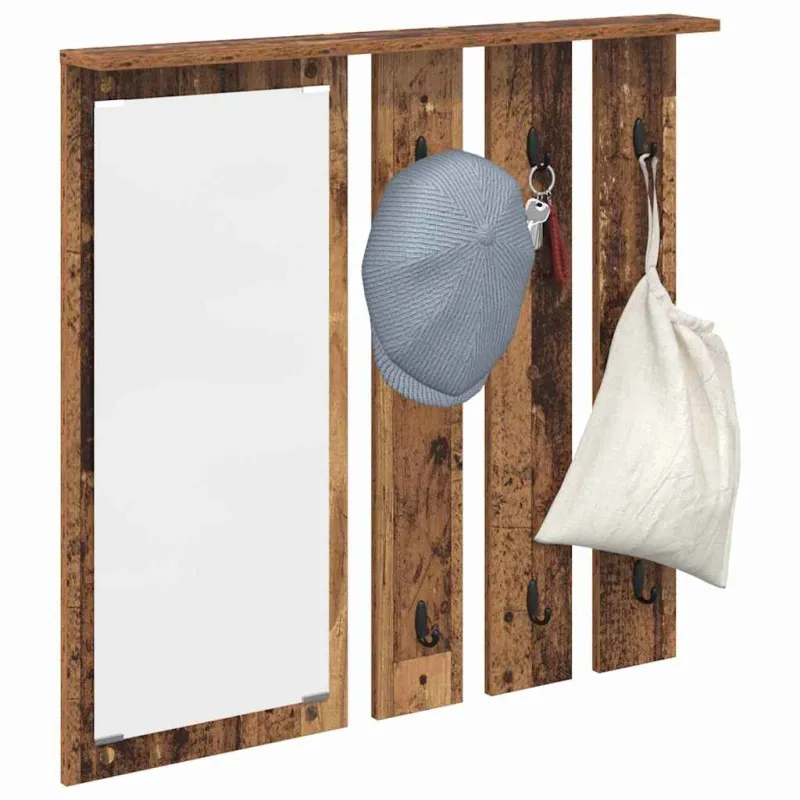 Prikabinamas paltas su lentyna Sena mediena 84 x 10 x 80 cm