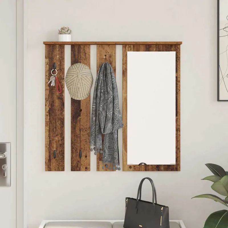 Prikabinamas paltas su lentyna Sena mediena 84 x 10 x 80 cm