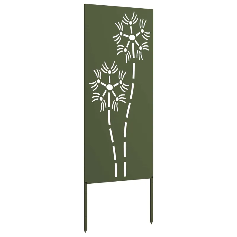 Sodo privatumo ekranas „Fretwork“ Alyvuogių žalia 50 x 140 cm