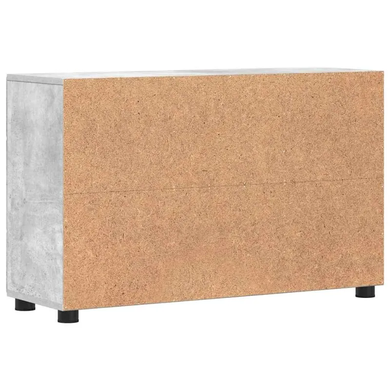 Kabalas su lentyna FLORIN Betono pilka 88,5 x 30,5 x 55,5 cm