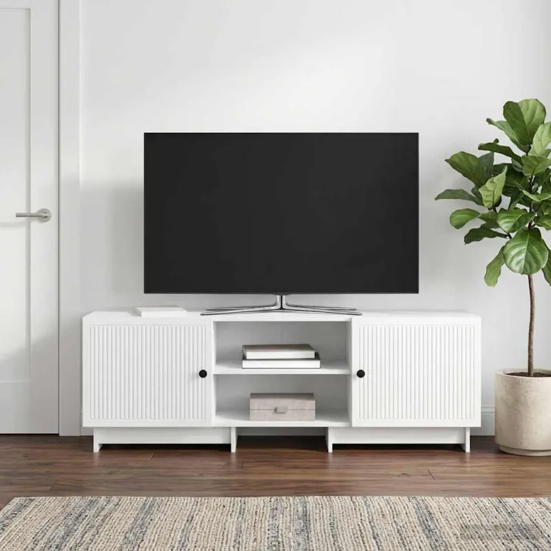 Televizoriaus spintelė Baltas 150 x 31 x 50 cm Dirbtinė mediena