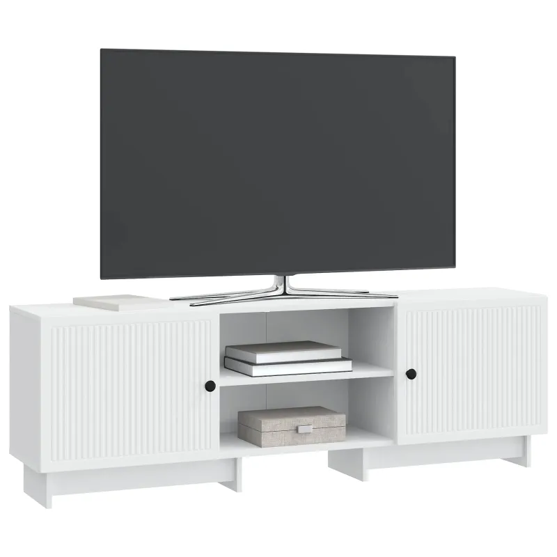 Televizoriaus spintelė Baltas 150 x 31 x 50 cm Dirbtinė mediena