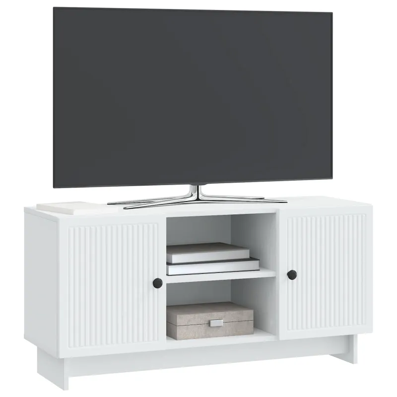 Televizoriaus spintelė 102 x 34,5 x 50 cm Balta