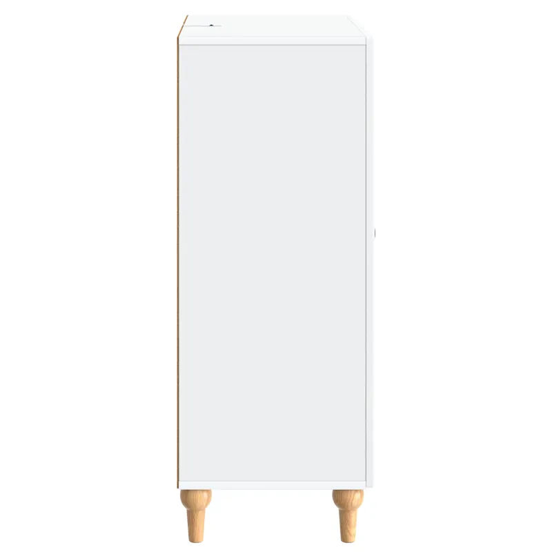 Kabalas su stalčių Balta 66 x 34,5 x 90 cm Apdirbta mediena