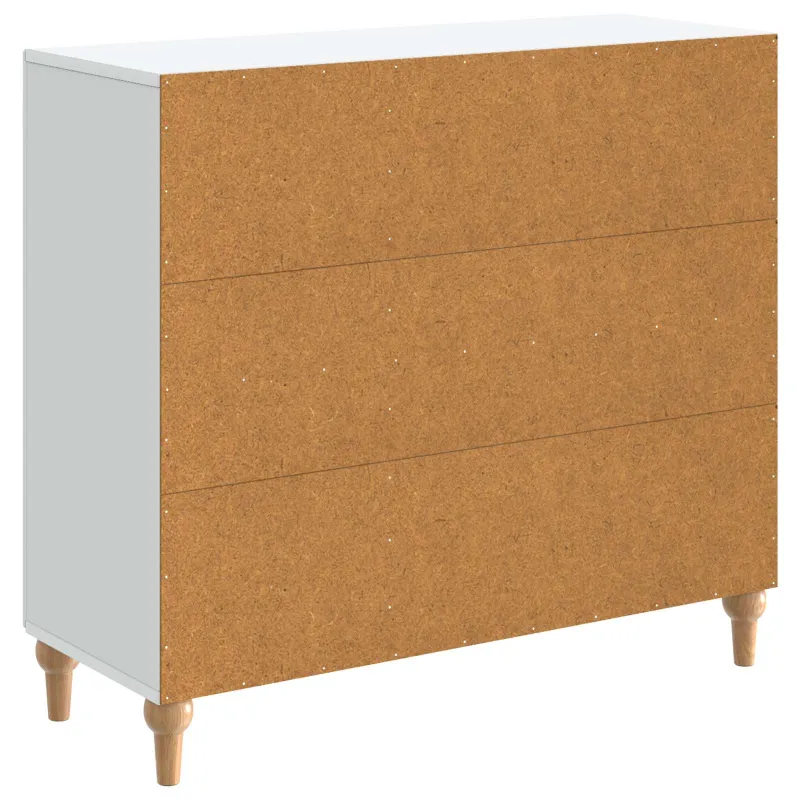Kabalas Balta 89 x 34,5 x 80 cm Apdirbta mediena