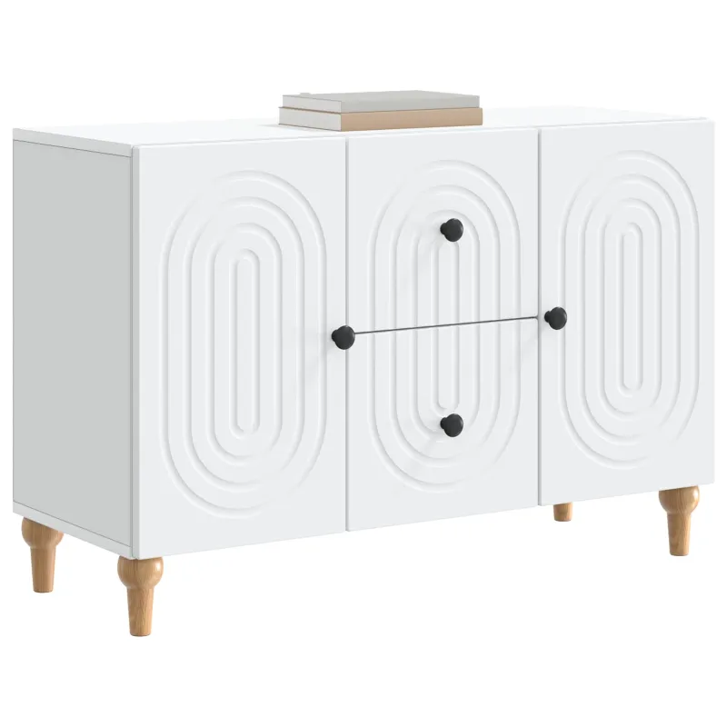 Televizoriaus spintelė Balta 89 x 34,5 x 60 cm Apdirbta mediena