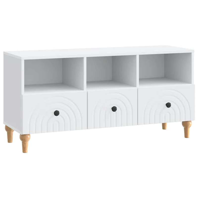Televizoriaus spintelė Baltas 102 x 34,5 x 50 cm