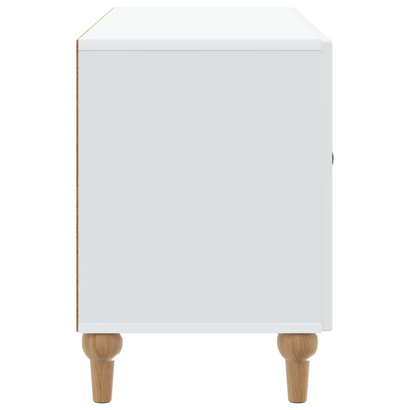 Televizoriaus spintelė Balta 99 x 34,5 x 50 cm Apdirbta mediena