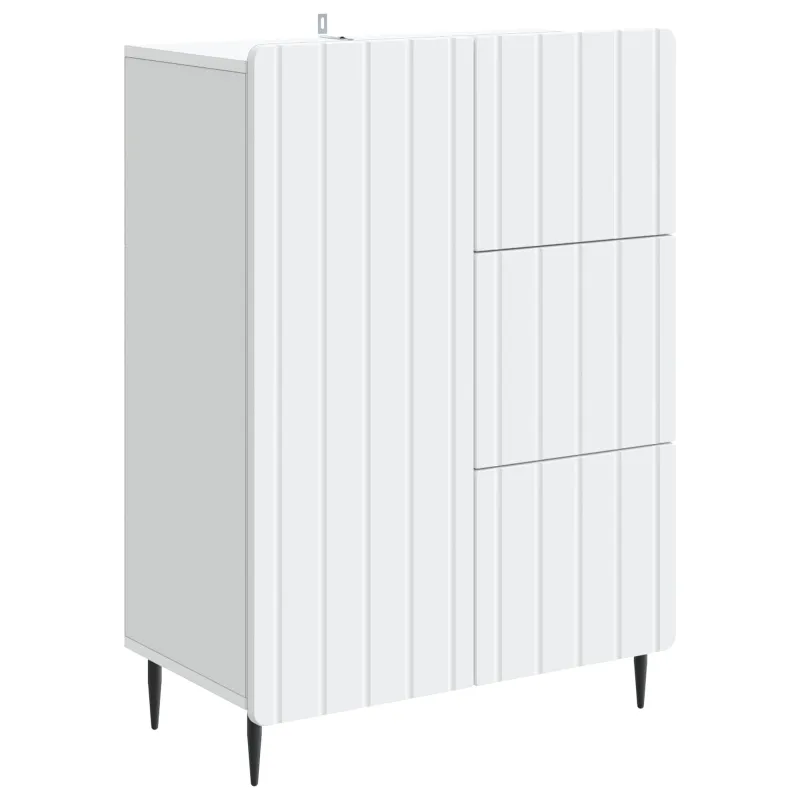 Kabalas su stalčių Balta 66 x 34,5 x 91,5 cm Apdirbta mediena