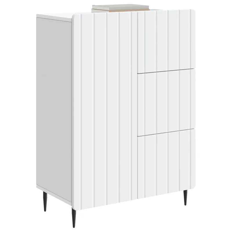 Kabalas su stalčių Balta 66 x 34,5 x 91,5 cm Apdirbta mediena