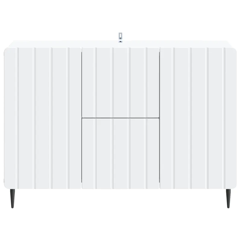 Kabalas su stalčių Balta 89 x 34,5 x 62 cm Apdirbta mediena