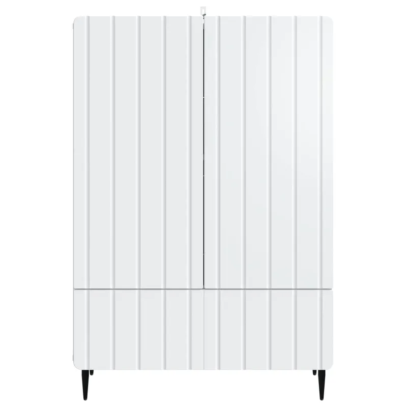 Kabalas su stalčių Balta 66 x 34,5 x 97 cm Apdirbta mediena