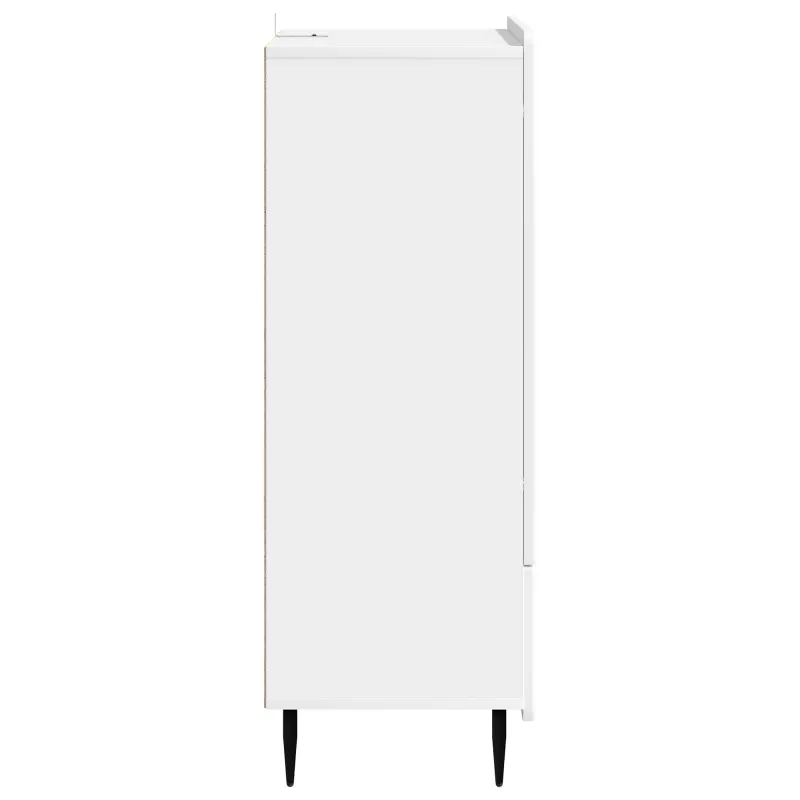 Kabalas su stalčių Balta 66 x 34,5 x 97 cm Apdirbta mediena