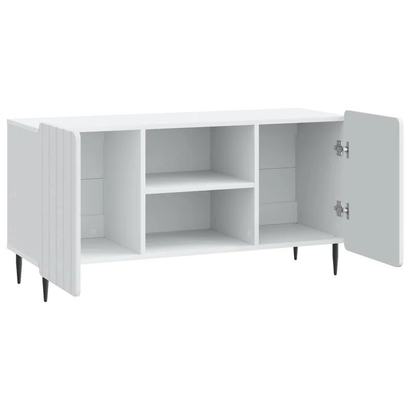 Televizoriaus spintelė Balta 102 x 34,5 x 52 cm