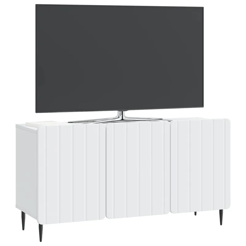 Televizoriaus spintelė Balta 99 x 34,5 x 52 cm Apdirbta mediena