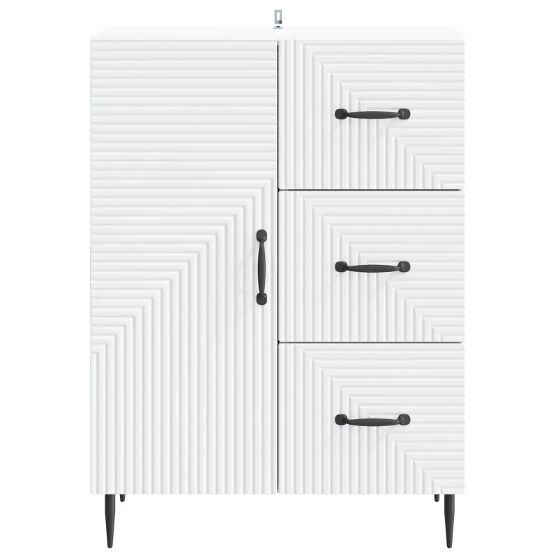 Kabalas su stalčių Balta 66 x 34,5 x 89,5 cm Apdirbta mediena