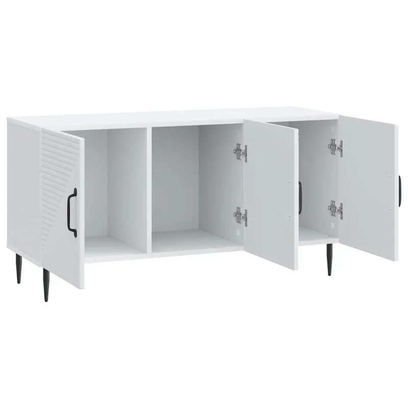 Televizoriaus spintelė Balta 99 x 34,5 x 50 cm Apdirbta mediena