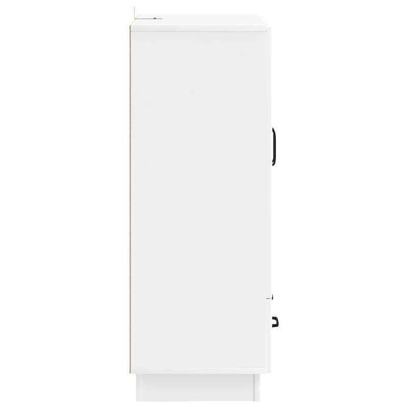 Kabalas su stalčių Balta 66 x 34,5 x 92 cm Apdirbta mediena