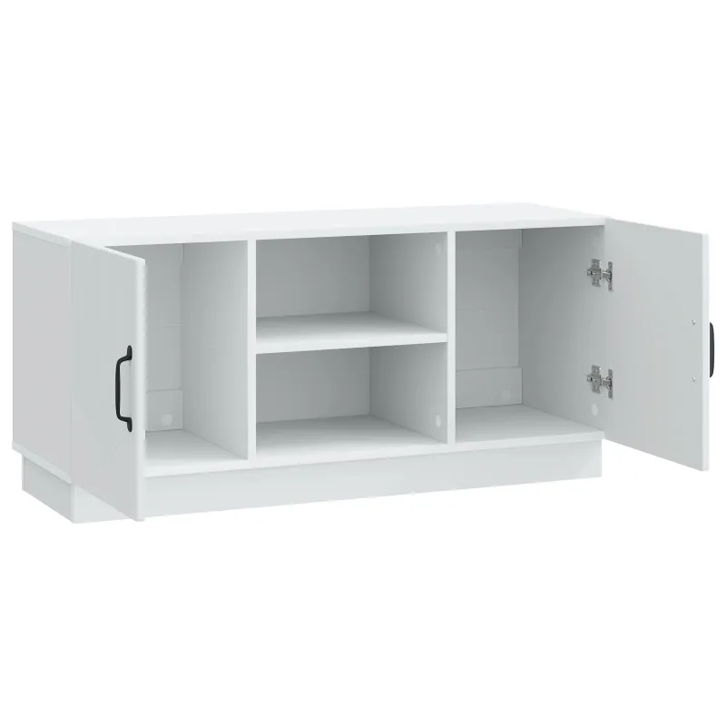 Televizoriaus spintelė Balta 102 x 34,5 x 47 cm