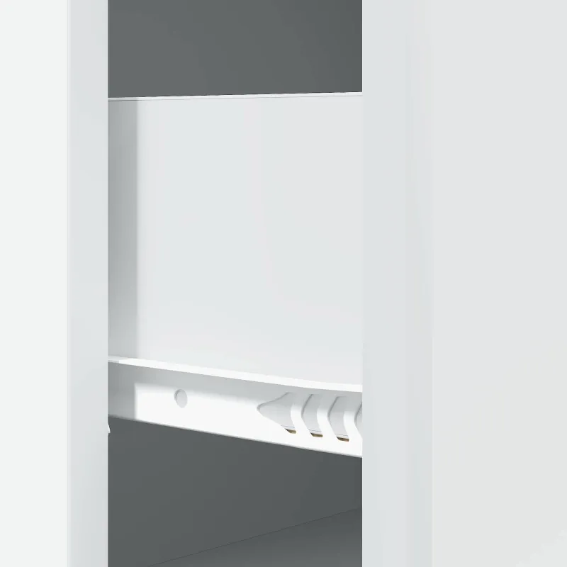 Stalčių spintelė Balta 66 x 34,5 x 90 cm Apdirbta mediena