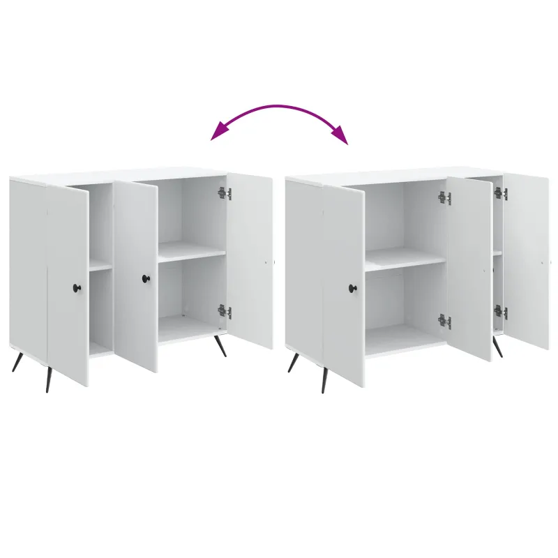 Kabalas Balta 89 x 34,5 x 80 cm Apdirbta mediena