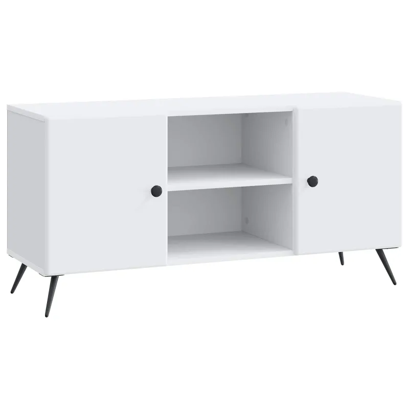 Televizoriaus spintelė Balta 102 x 34,5 x 50 cm