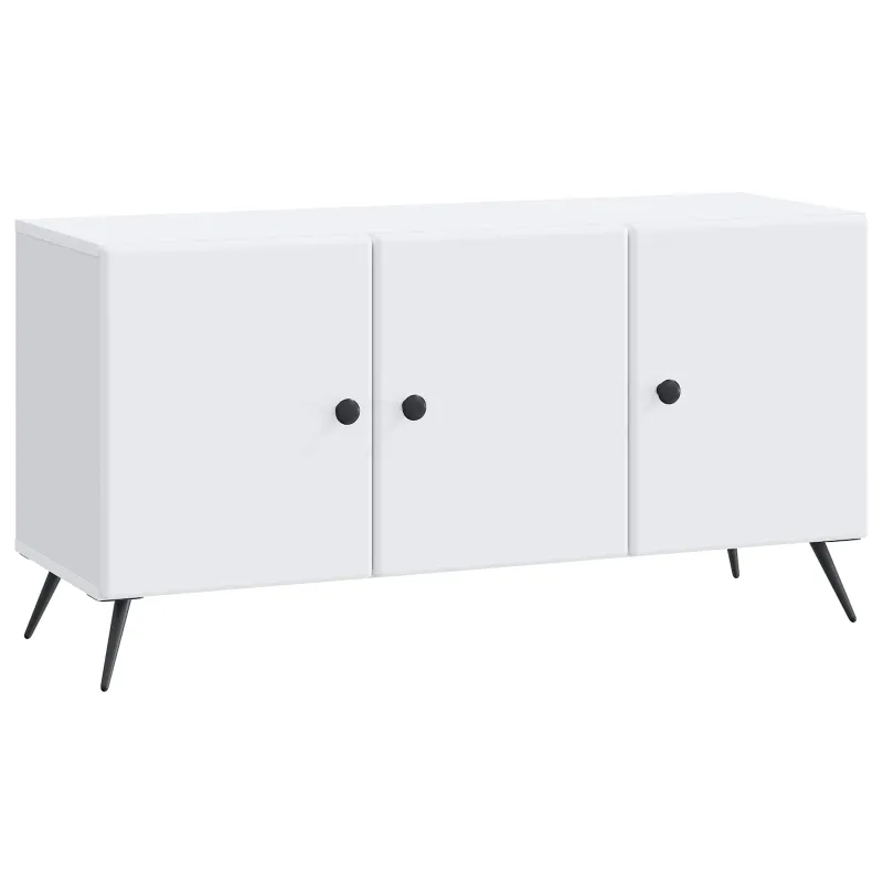 Televizoriaus spintelė Balta 99 x 34,5 x 50 cm Apdirbta mediena