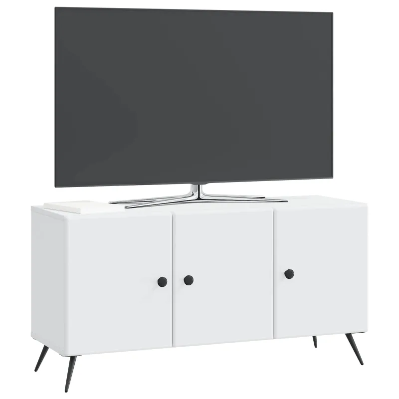 Televizoriaus spintelė Balta 99 x 34,5 x 50 cm Apdirbta mediena
