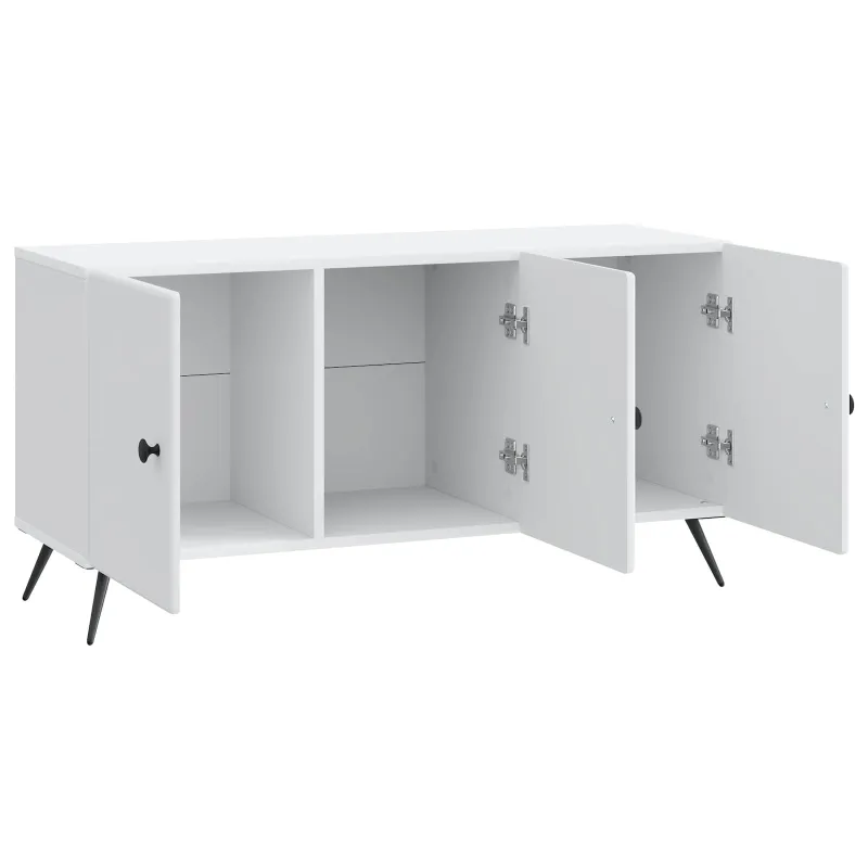 Televizoriaus spintelė Balta 99 x 34,5 x 50 cm Apdirbta mediena