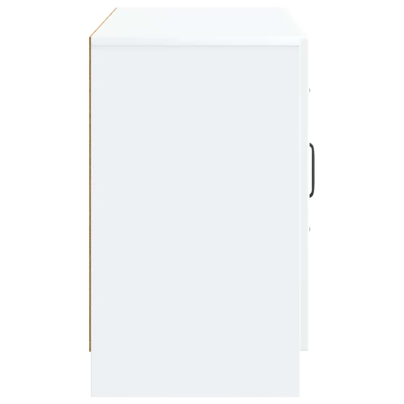 Kabalas su stalčių Balta 89 x 34,5 x 57 cm Apdirbta mediena