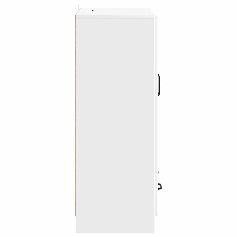 Kabalas su stalčių Balta 66 x 34,5 x 92 cm Apdirbta mediena