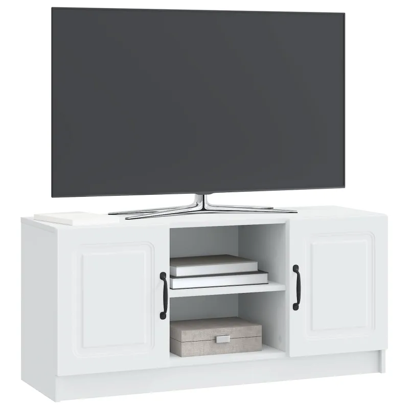 Televizoriaus spintelė Balta 102 x 34,5 x 47 cm