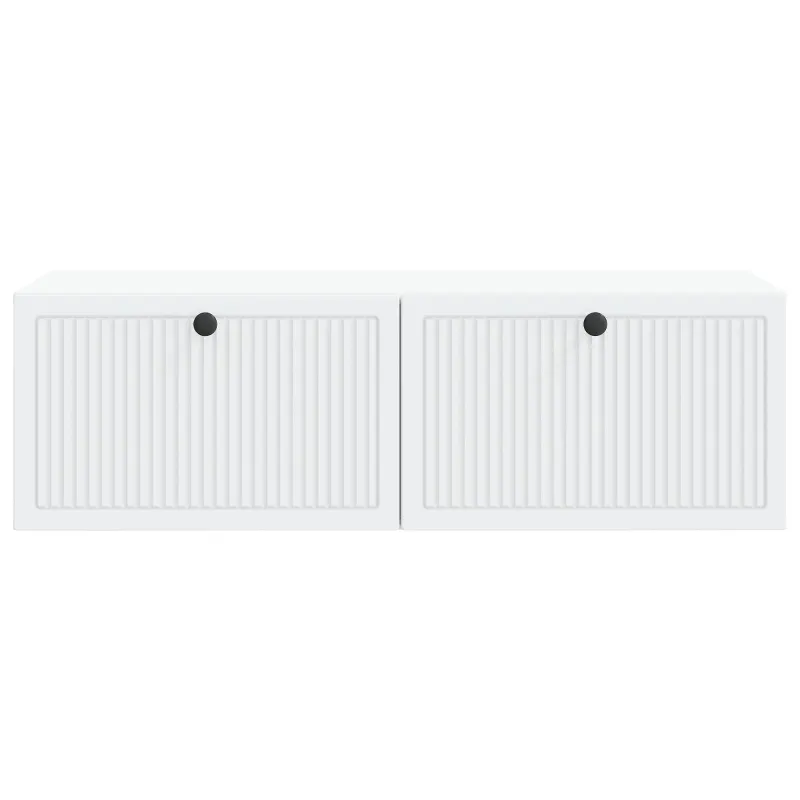 Sieninė TV spintelė Balta 98 x 41 x 30 cm Apdirbta mediena