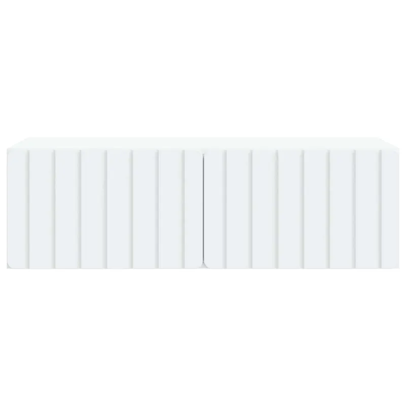 Sieninė TV spintelė Balta 98 x 41 x 30 cm Apdirbta mediena