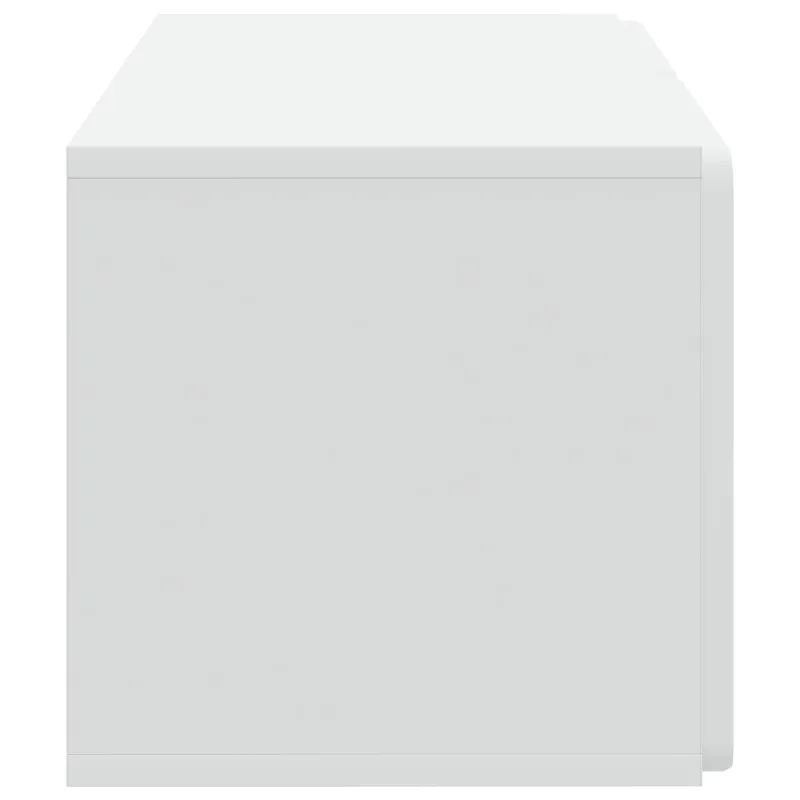 Sieninė TV spintelė Balta 59,5 x 31 x 30 cm Apdirbta mediena