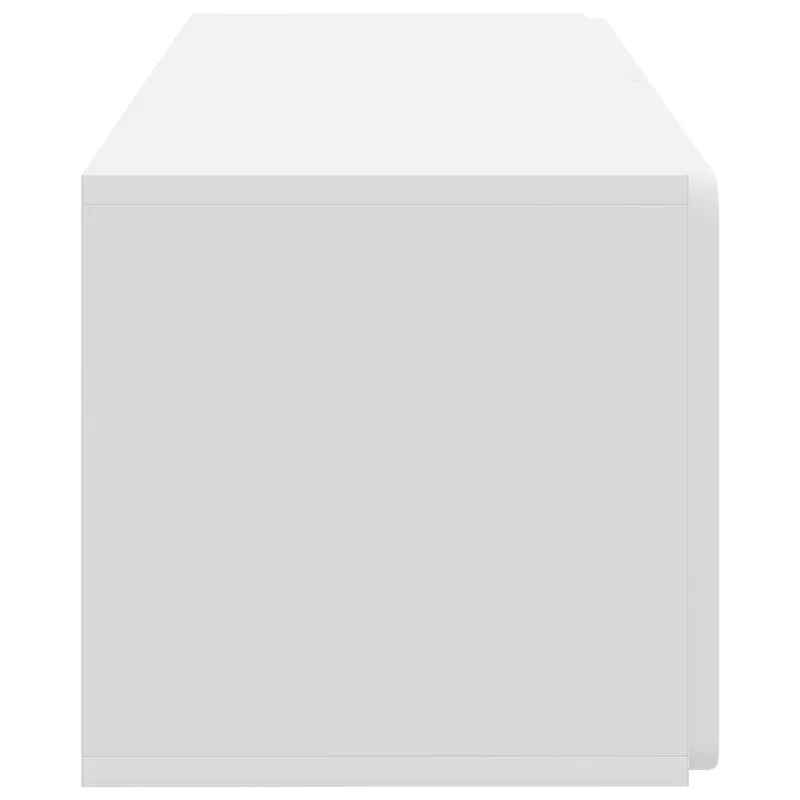 Sieninė TV spintelė Balta 78,5 x 31 x 30 cm Apdirbta mediena