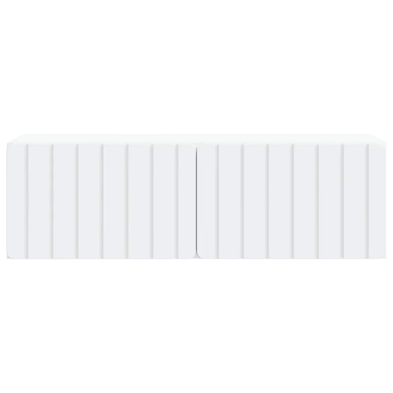 Sieninė TV spintelė Balta 98 x 31 x 30 cm Apdirbta mediena