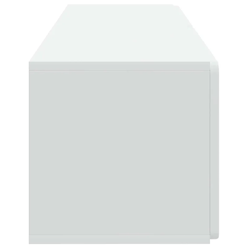 Sieninė TV spintelė Balta 98 x 31 x 30 cm Apdirbta mediena