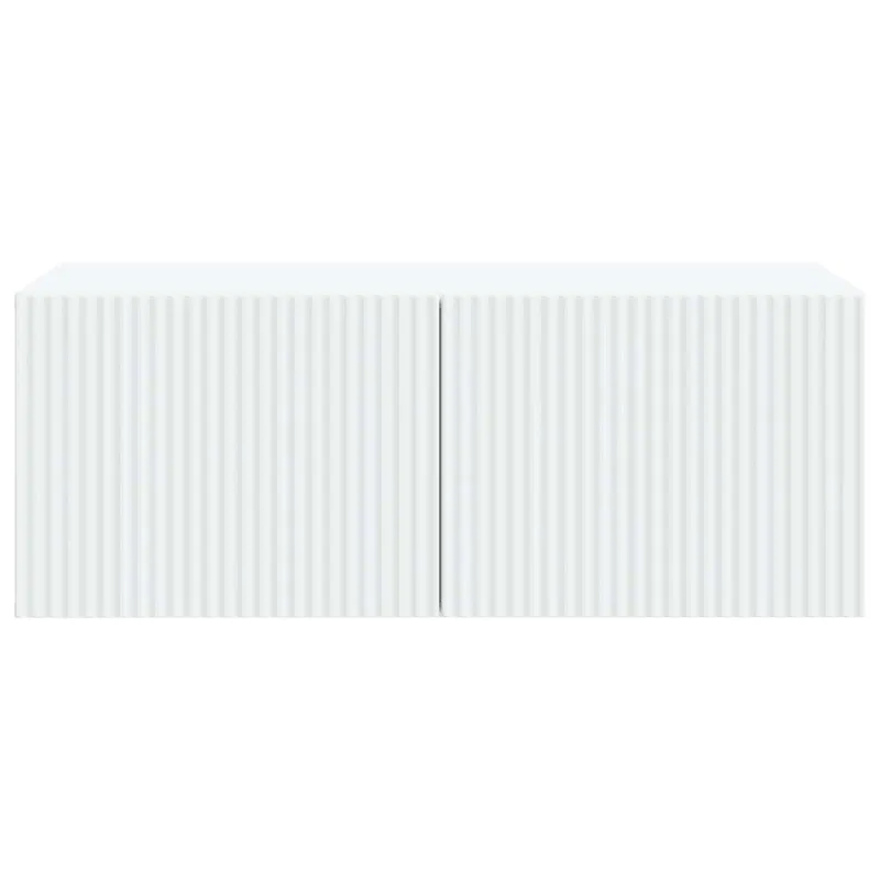 Sieninė TV spintelė Balta 78,5 x 41 x 30 cm Apdirbta mediena