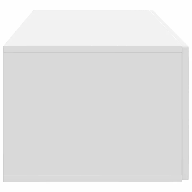 Sieninė TV spintelė Balta 78,5 x 41 x 30 cm Apdirbta mediena
