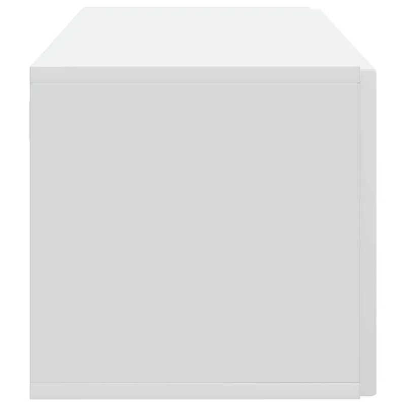 Sieninė TV spintelė Balta 59,5 x 31 x 30 cm Apdirbta mediena