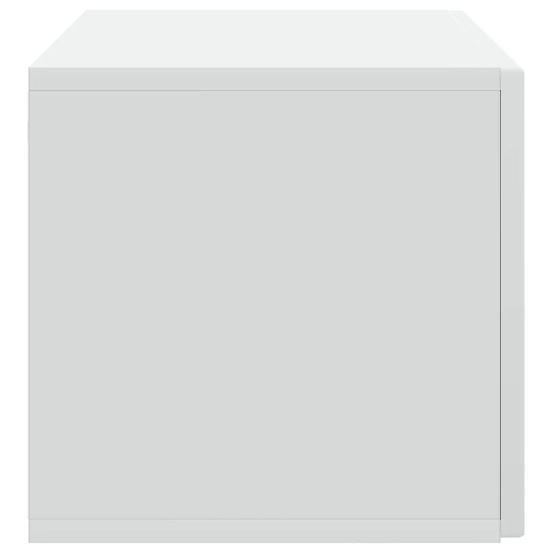 Sieninė TV spintelė Balta 78,5 x 31 x 30 cm Apdirbta mediena