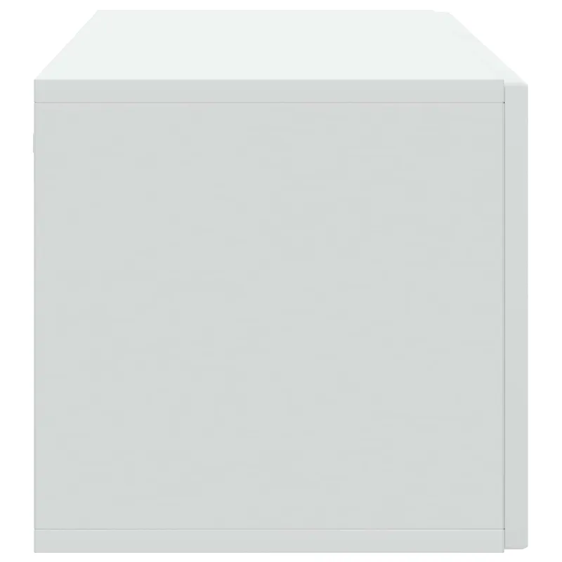 Sieninė TV spintelė Balta 98 x 31 x 30 cm Apdirbta mediena