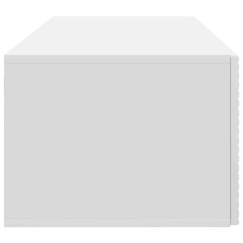 Sieninė TV spintelė Balta 78,5 x 41 x 30 cm Apdirbta mediena
