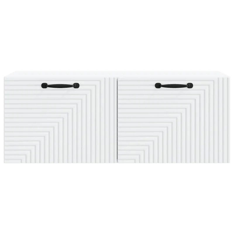 Sieninė TV spintelė Balta 78,5 x 31 x 30 cm Apdirbta mediena