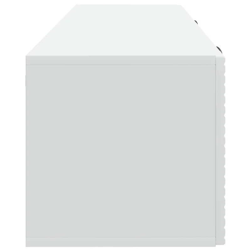 Sieninė TV spintelė Balta 98 x 31 x 30 cm Apdirbta mediena